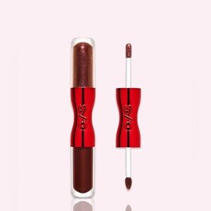 NEW O/S Hydrating Liquid Lipstick & Gloss Duo Nightwalker Full Size